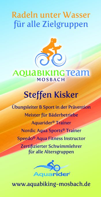 Flyer Aquabiking Mosbach